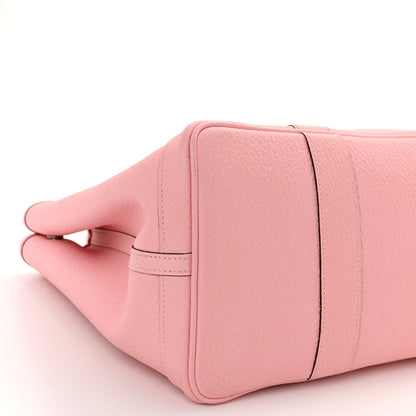 Hermes Vache Country Garden Party Tote 36 MM Rose Sakura 9 of 10