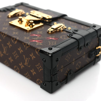 Louis Vuitton LOUIS VUITTON Monogram Petite Malle Black 8 of 9