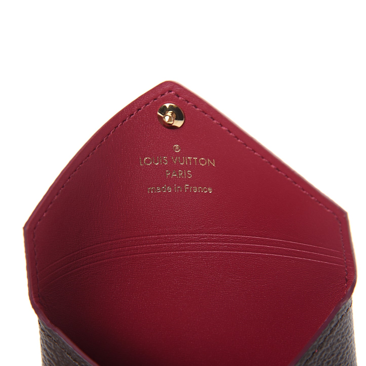 Monogram Small Kirigami Pochette Insert Fuchsia