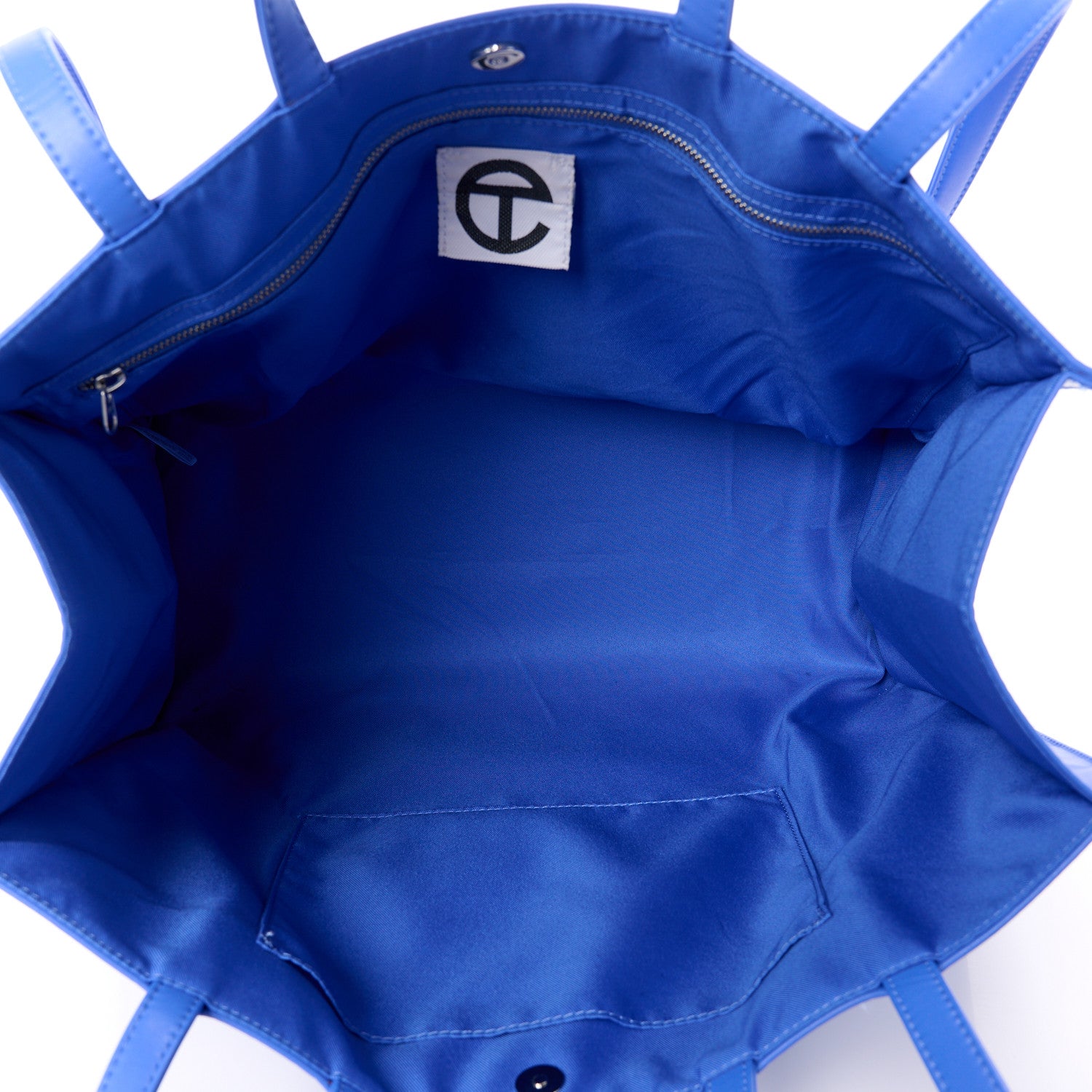Telfar Vegan Leather Large Shopping Bag Painters Tape 5 of 11