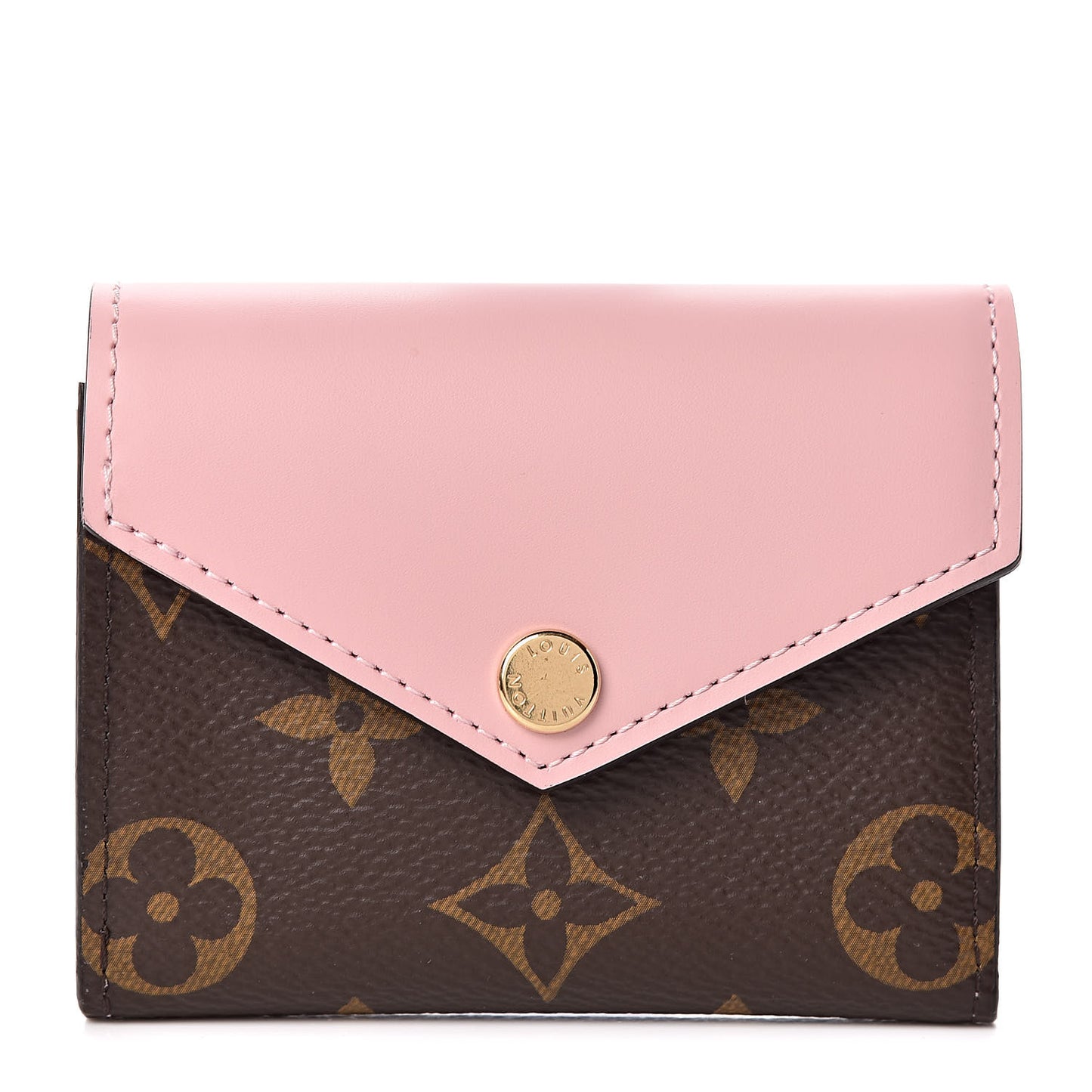 Monogram Zoe Wallet Rose Ballerine