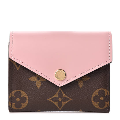 Louis Vuitton Monogram Zoe Wallet Rose Ballerine 1 of 8