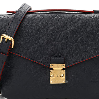 Louis Vuitton Empreinte Pochette Metis Marine Rouge 7 of 9