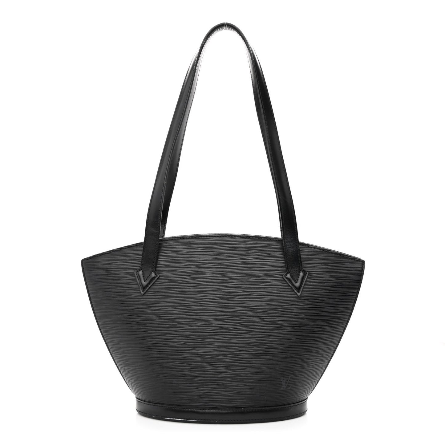 Epi Saint Jacques PM Long Straps Black
