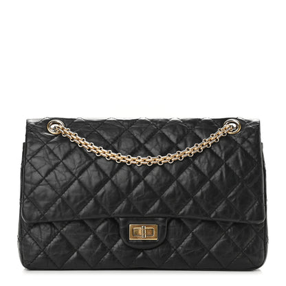 Chanel Aged Calfskin Quilted 2.55 Reissue 226 Flap Black 1 of 10