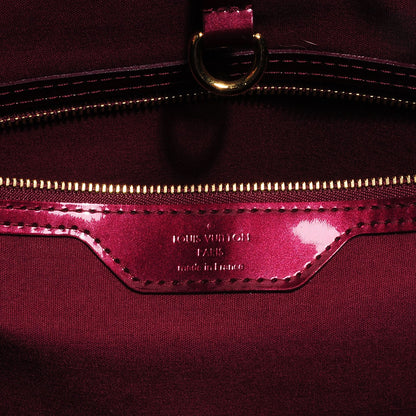 Louis Vuitton Vernis Wilshire MM Rouge Fauviste 5 of 7