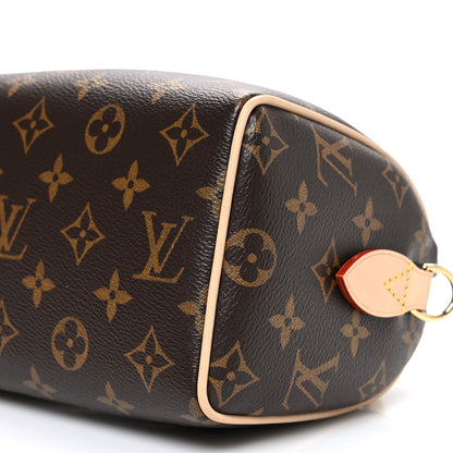 Louis Vuitton Monogram Speedy Bandouliere 20 Black 9 of 9