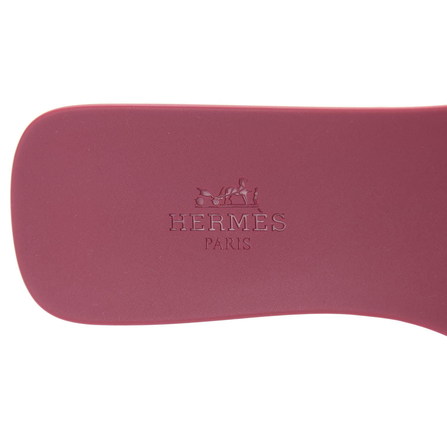 Hermes Rubber Aloha Sandals 36 Rose Baie 7 of 9