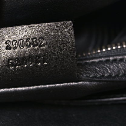 Gucci Snakeskin Medium 1970 Shoulder Bag Black Multicolor 6 of 11