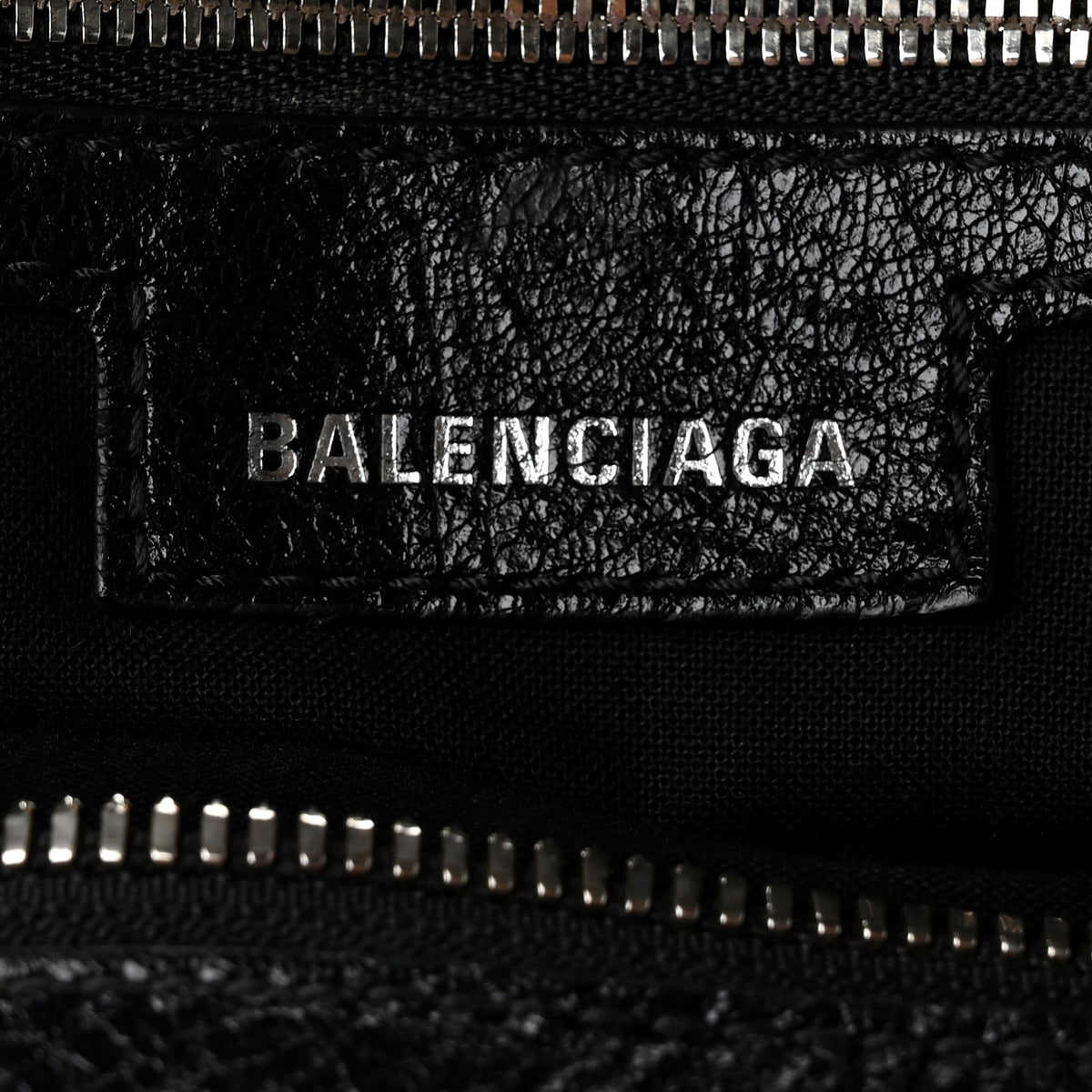 Balenciaga Agneau Arena Small Neo Cagole City Handbag Black 7 of 11