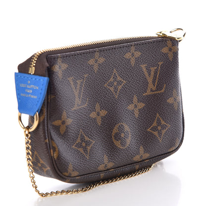Louis Vuitton Monogram 2019 Christmas Animation Mini Venice Pochette Accessories Blue 3 of 7
