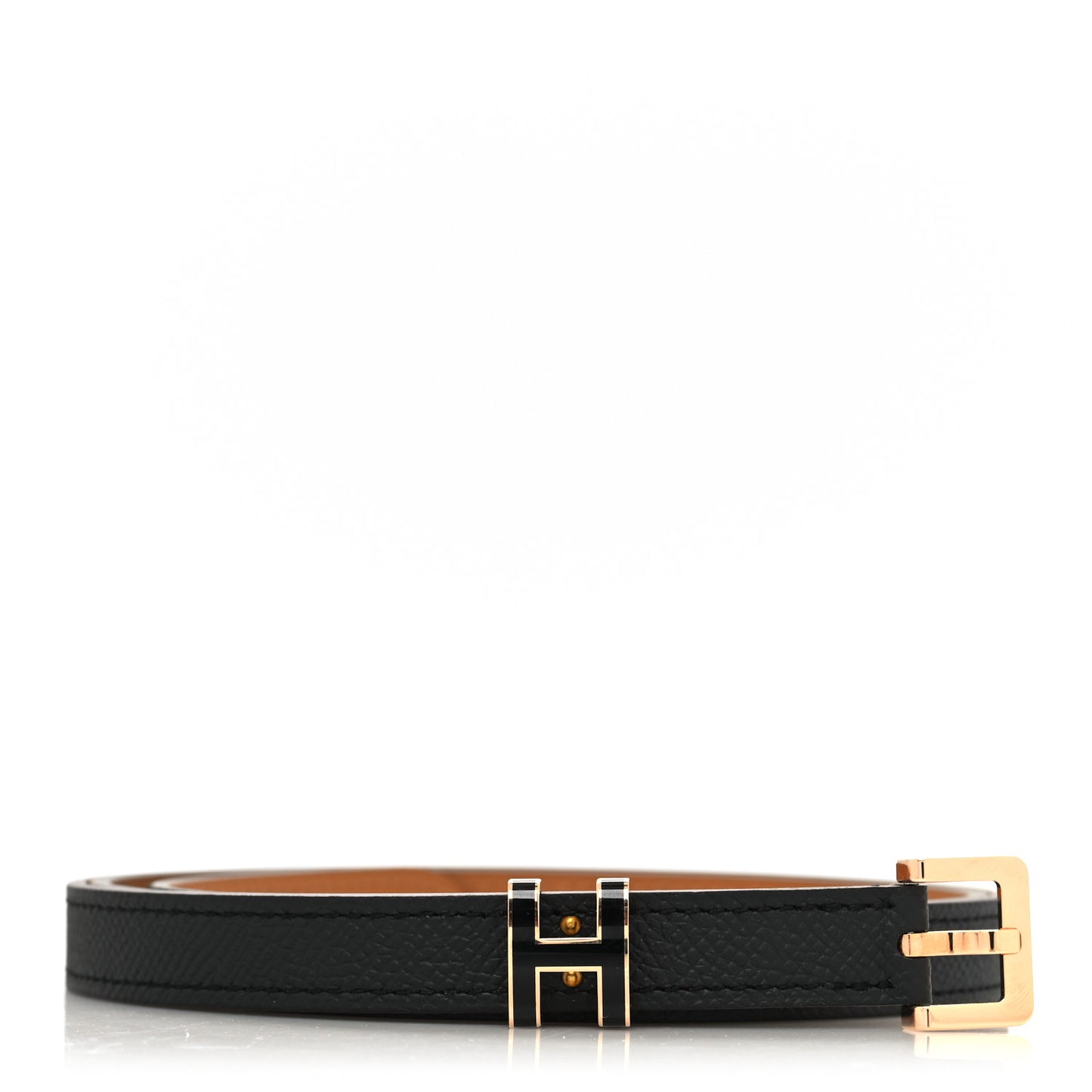 Epsom 15mm Pop H Belt Black
