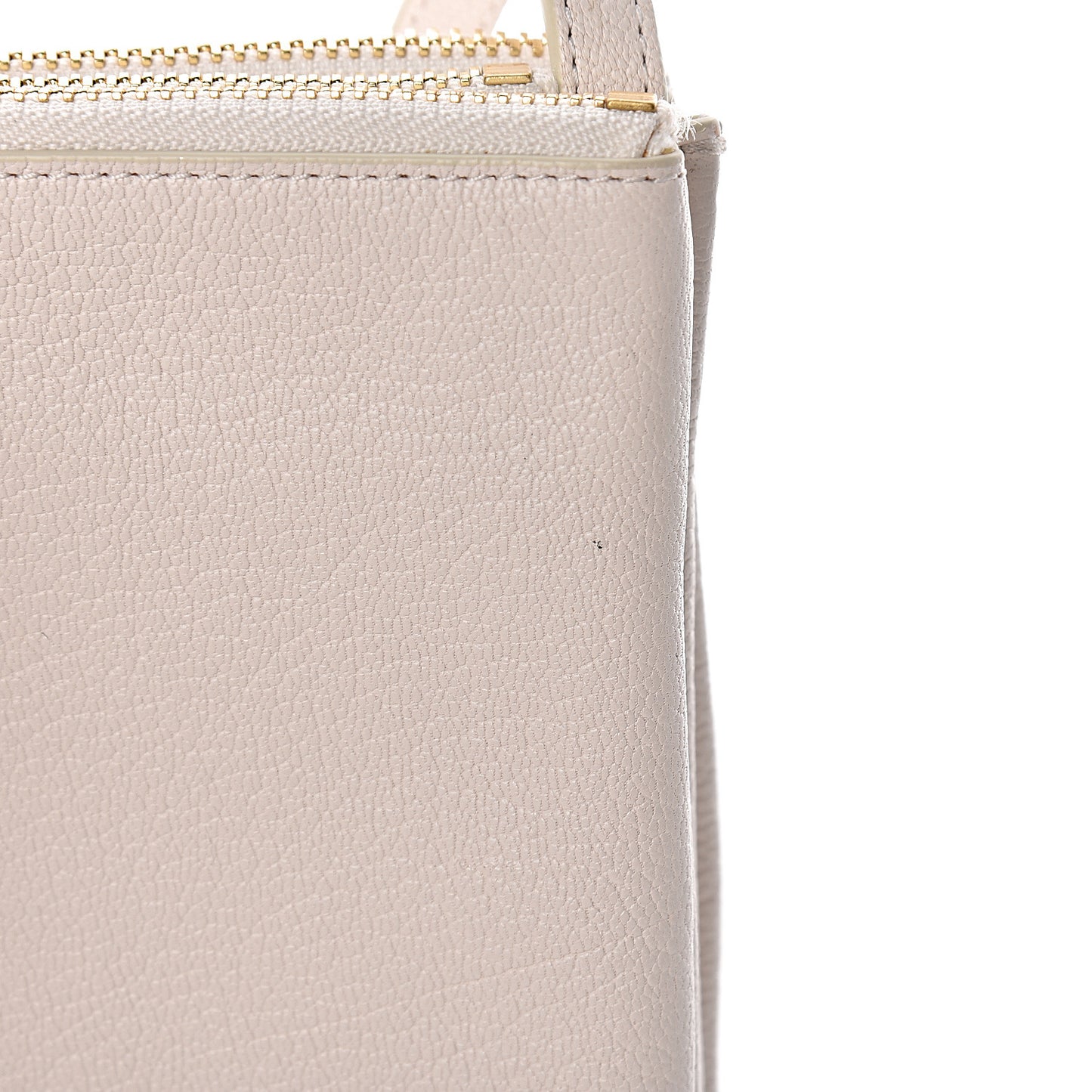 Goatskin Large Trio Crossbody Bag Linen