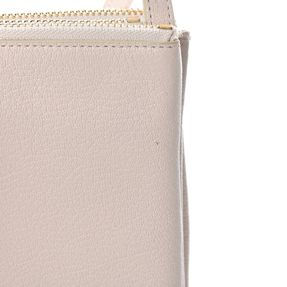 Celine Goatskin Large Trio Crossbody Bag Linen 10 of 14