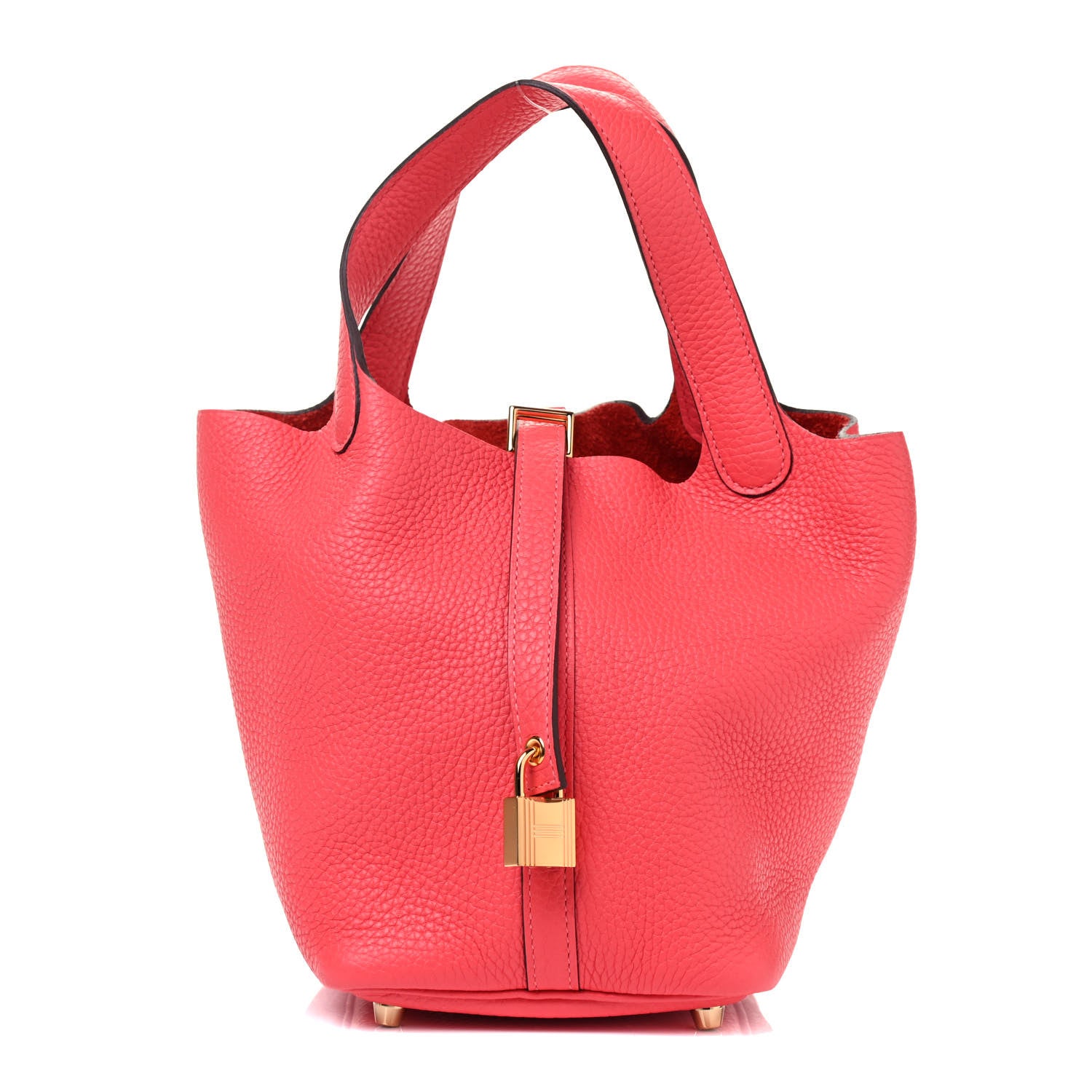 Hermes Taurillon Clemence Picotin Lock 18 PM Rose Jaipur 2 of 10