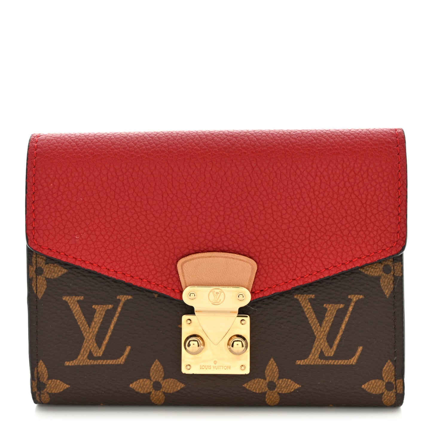 Monogram Pallas Compact Wallet NM Cerise
