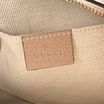 Gucci Pebbled Calfskin Small Soho Disco Bag Camelia 6 of 10