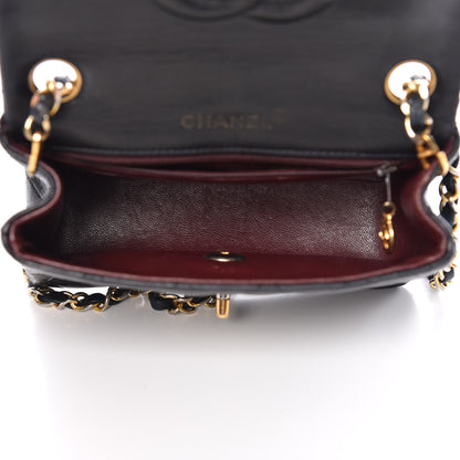 Chanel Lambskin Quilted Mini Square Flap Black 5 of 10