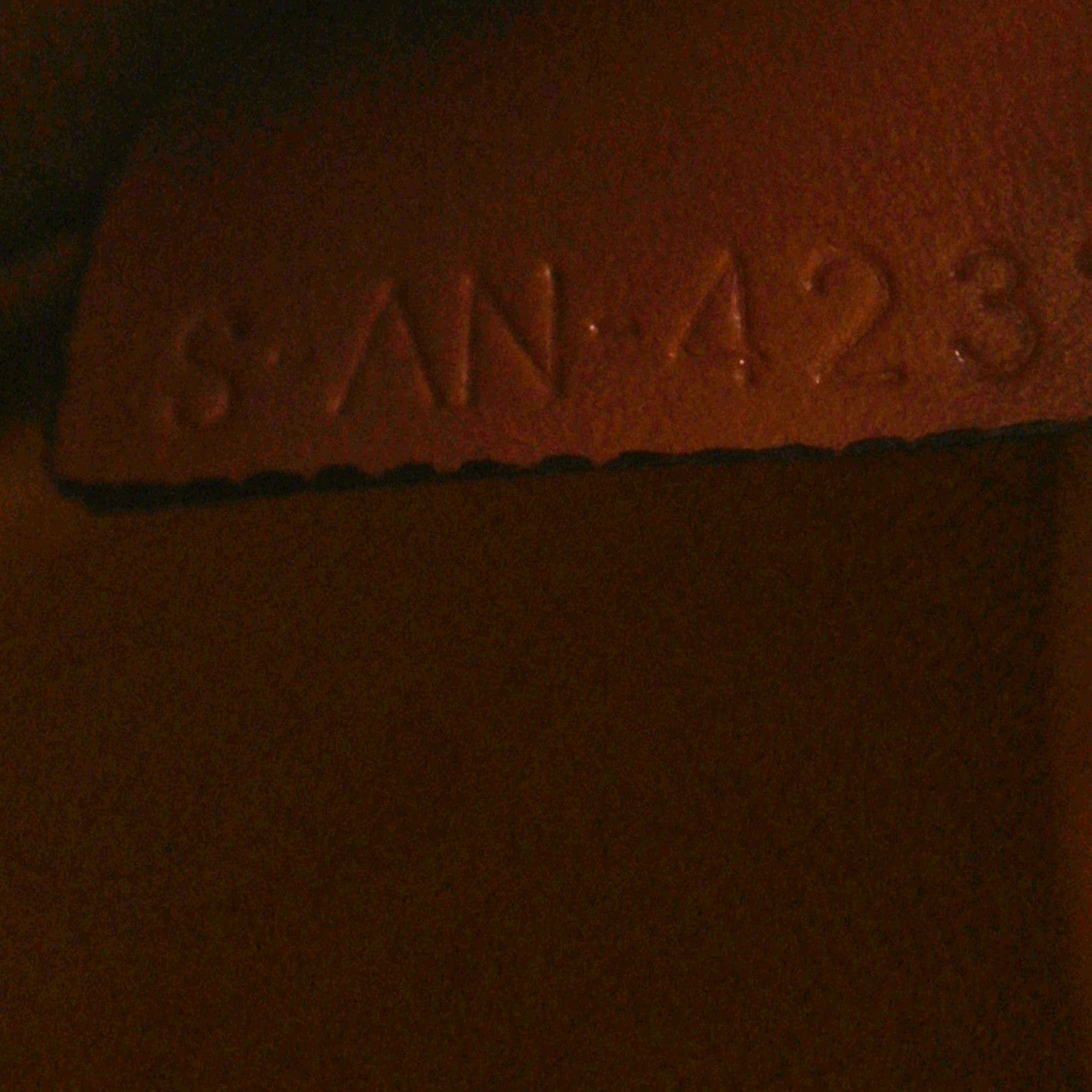 Celine Triomphe Canvas Calfskin Medium Bucket Bag Tan 7 of 10