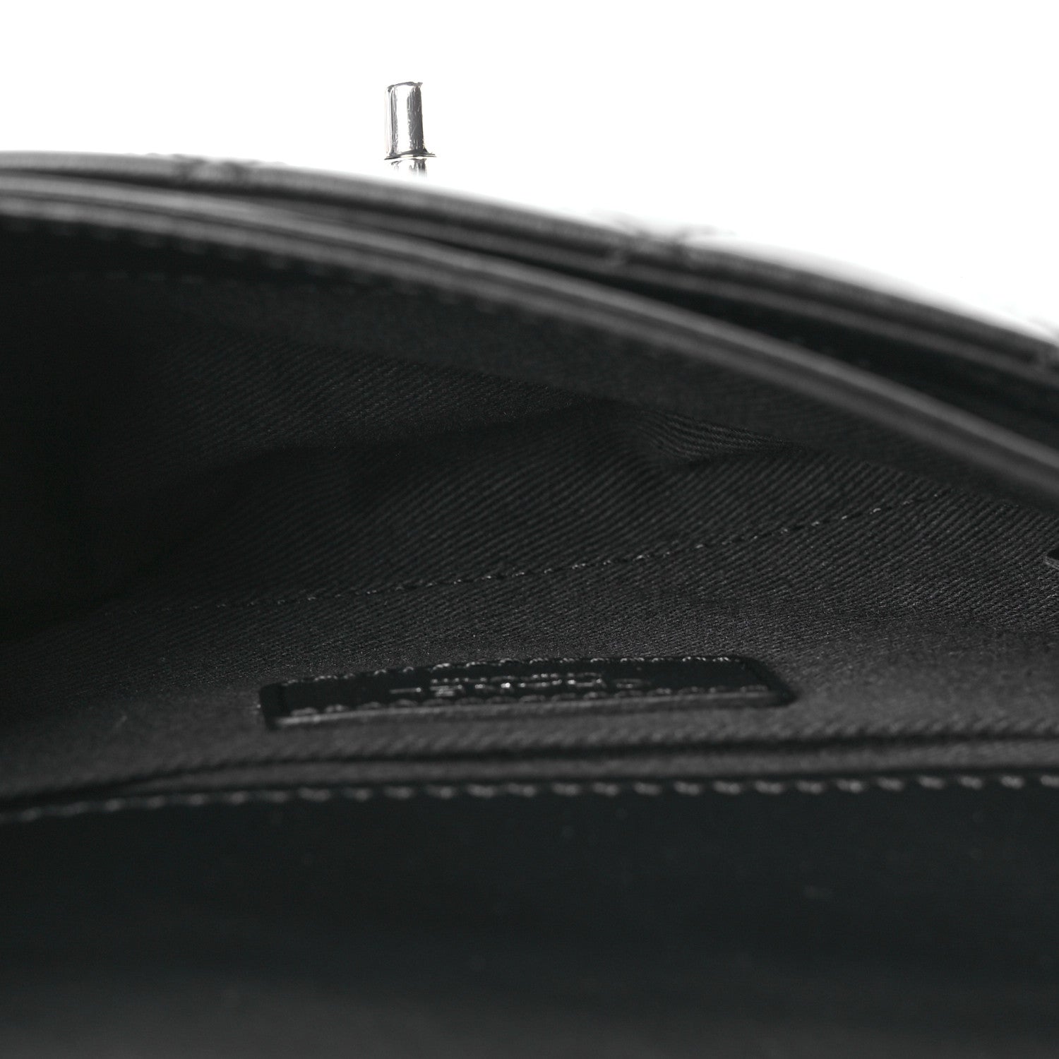 Chanel Calfskin Quilted CC Uniform Flap Belt Bag Black 4 of 10