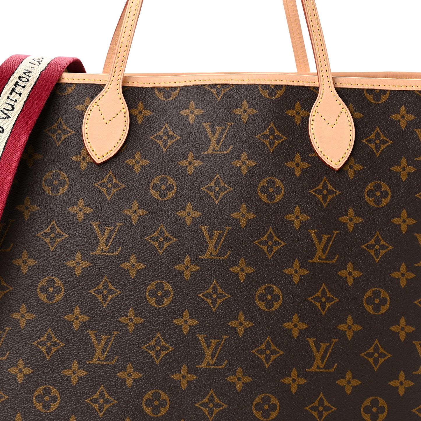Monogram LV Travels With Grace Coddington Inside Out Neverfull Bandouliere GM