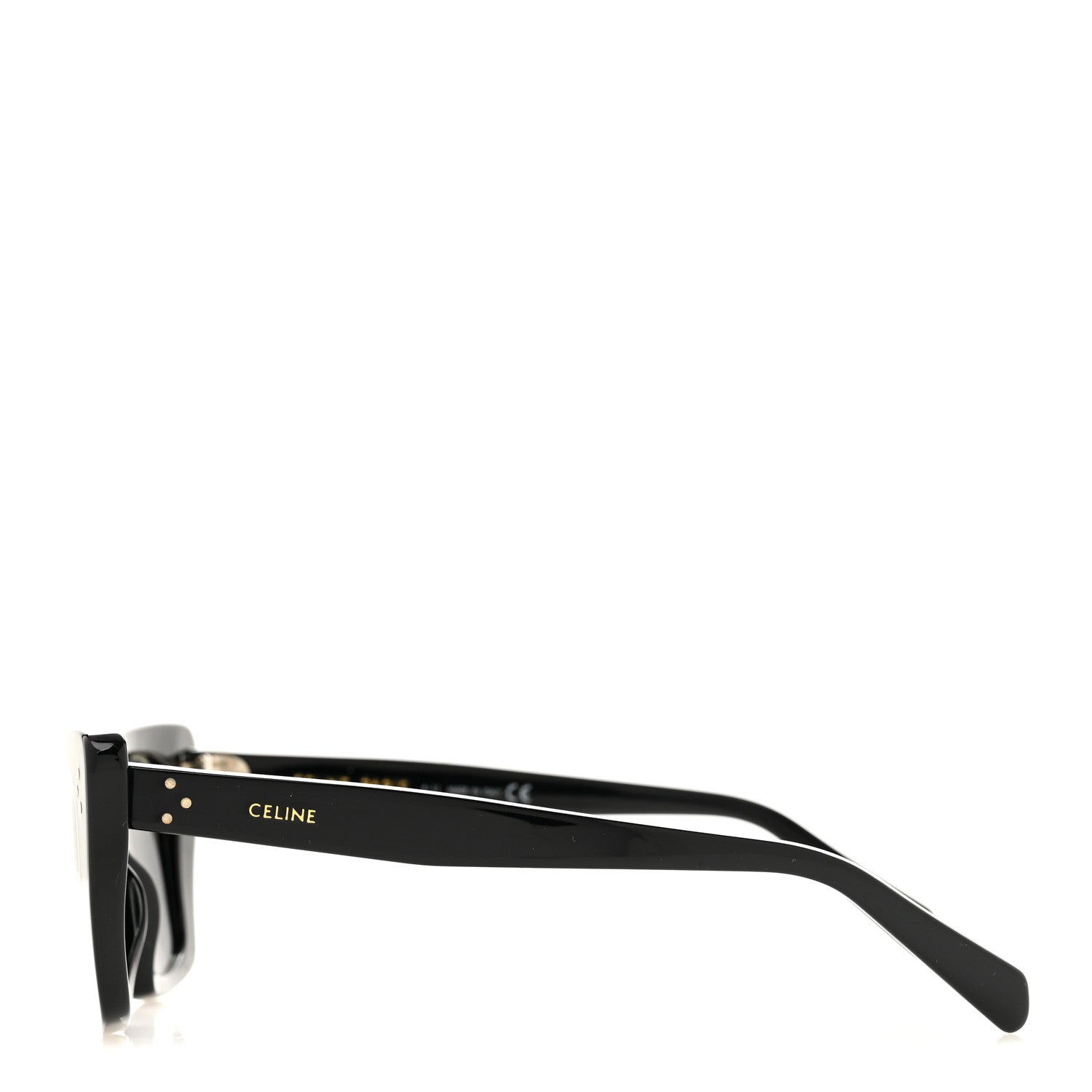Celine Acetate Cat Eye Sunglasses CL40187I Black 3 of 7