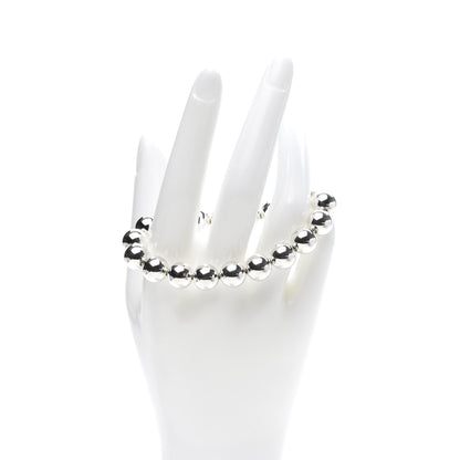Tiffany Sterling Silver 10mm HardWear Ball Bracelet 2 of 6