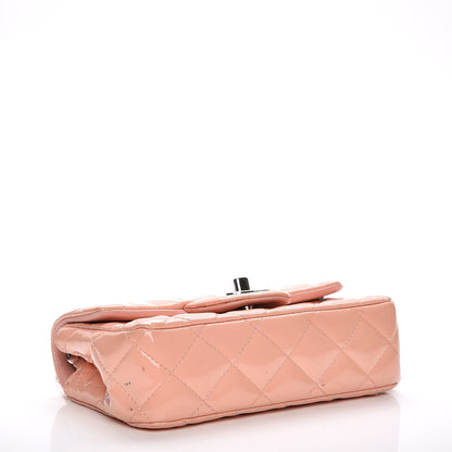 Chanel Patent Quilted Extra Mini Flap Pink 4 of 10