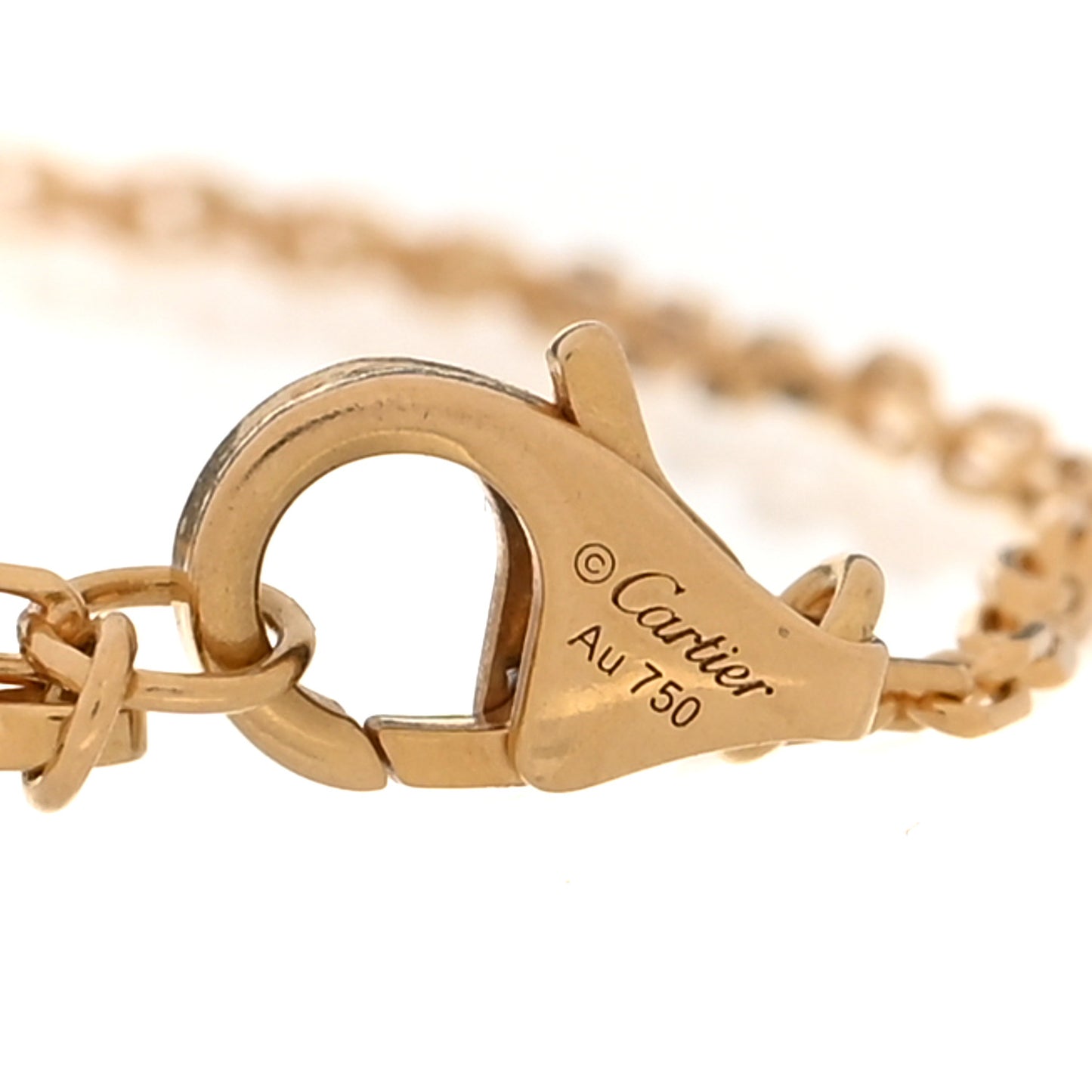18K Yellow Gold Diamond SM D'Amour Bracelet