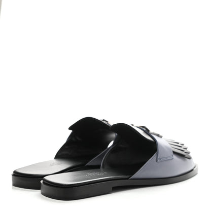 Hermes Goatskin Auteuil Sandals 36 4 of 9