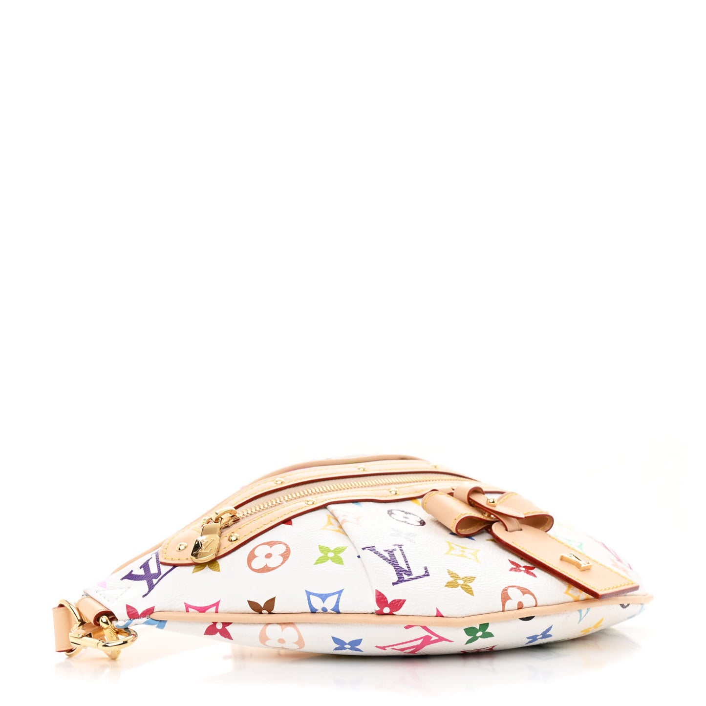 LV X TM Monogram Multicolor High Rise Bumbag White