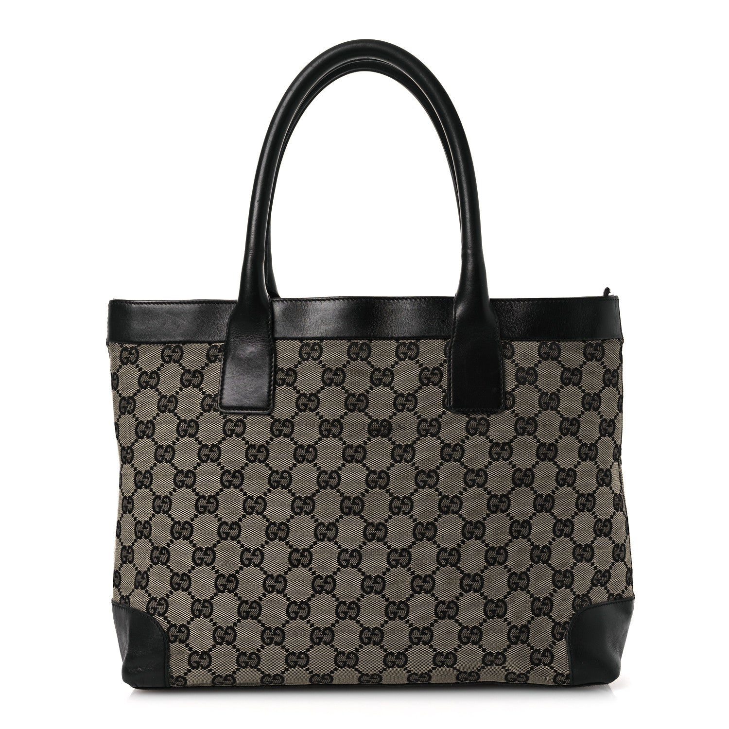 Gucci Monogram Tote Black 1 of 14