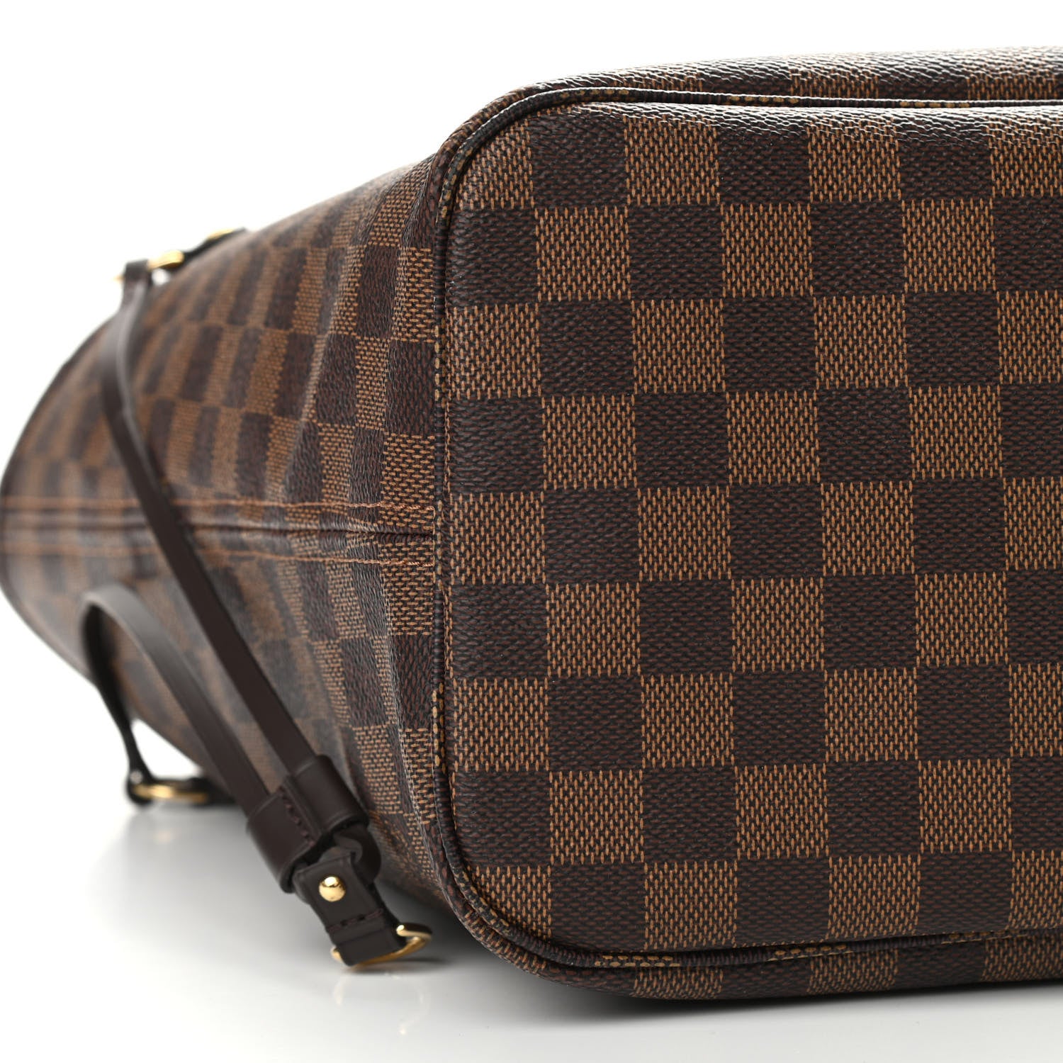 Louis Vuitton Damier Ebene Neo Neverfull MM Rose Ballerine 10 of 16