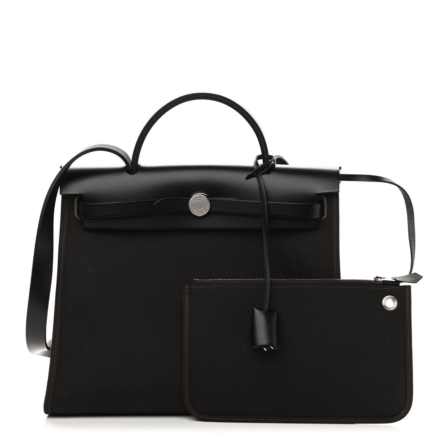 Hermes Toile Vache Hunter Herbag Zip PM 31 Ebene 1 of 11
