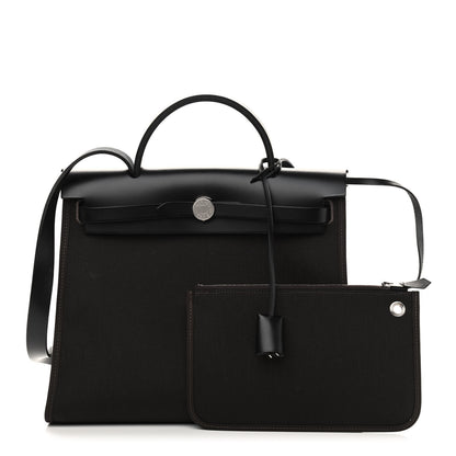Hermes Toile Vache Hunter Herbag Zip PM 31 Ebene 1 of 11