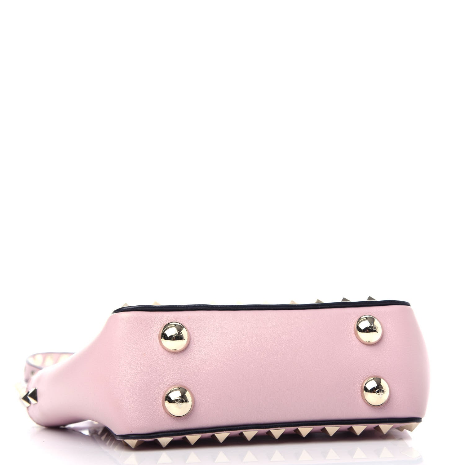 Valentino Garavani Vitello Micro Rockstud Tote Cipria 4 of 10