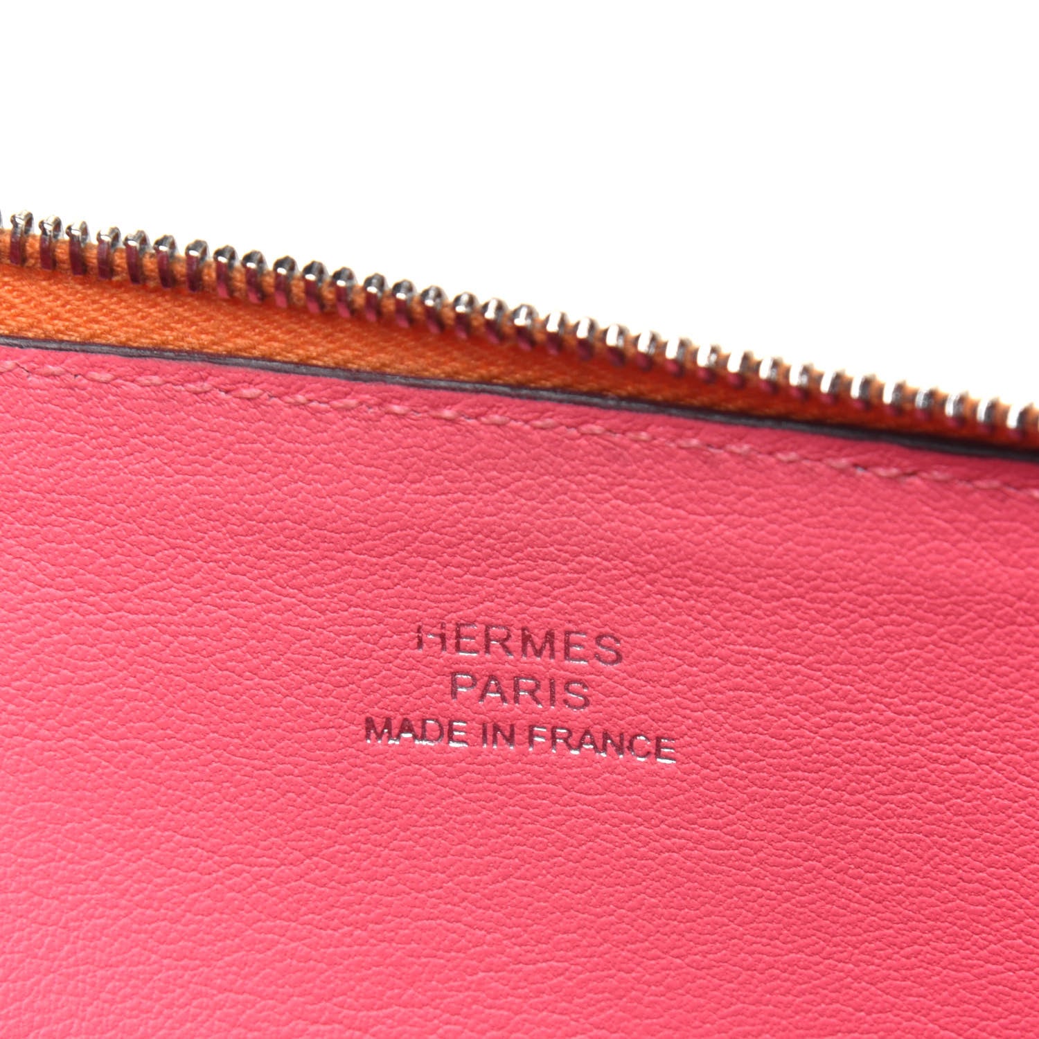 Hermes Evercolor Atout Pouch Abricot Rose Azalee 6 of 18
