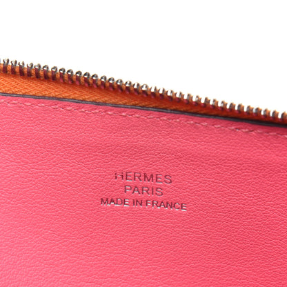 Hermes Evercolor Atout Pouch Abricot Rose Azalee 6 of 18