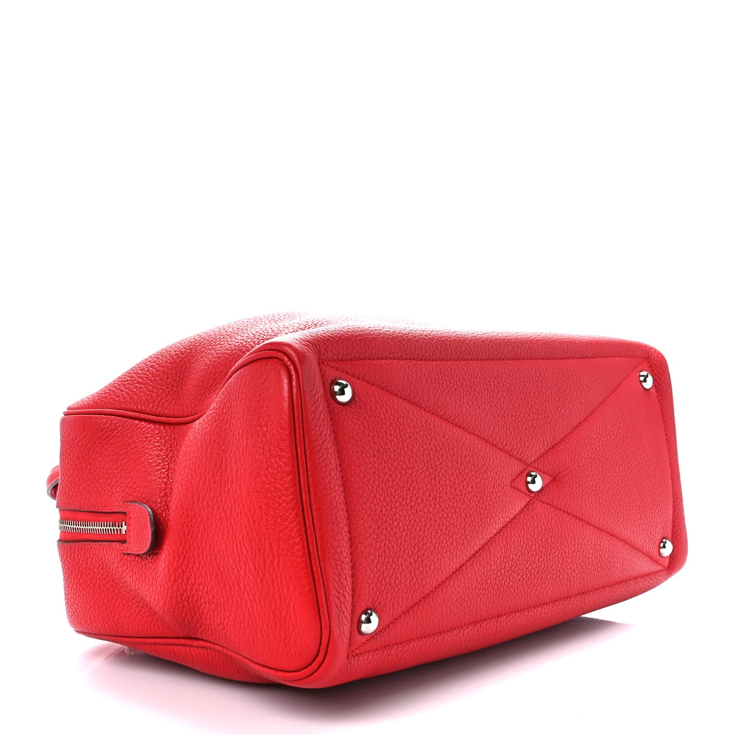 Hermes Taurillon Clemence Victoria II 35 Rouge Garance 4 of 13