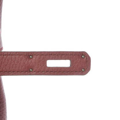 Hermes Taurillon Clemence Birkin 35 Bois de Rose 14 of 30