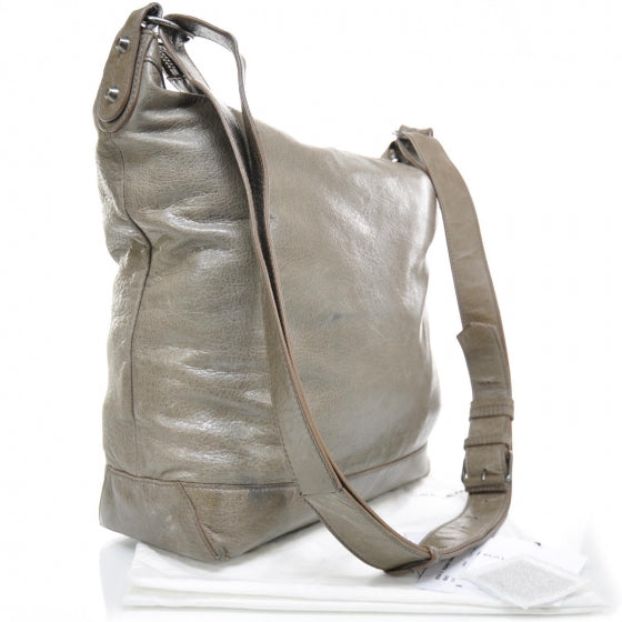 Balenciaga Agneau Day Messenger Galet Unisex 2 of 10