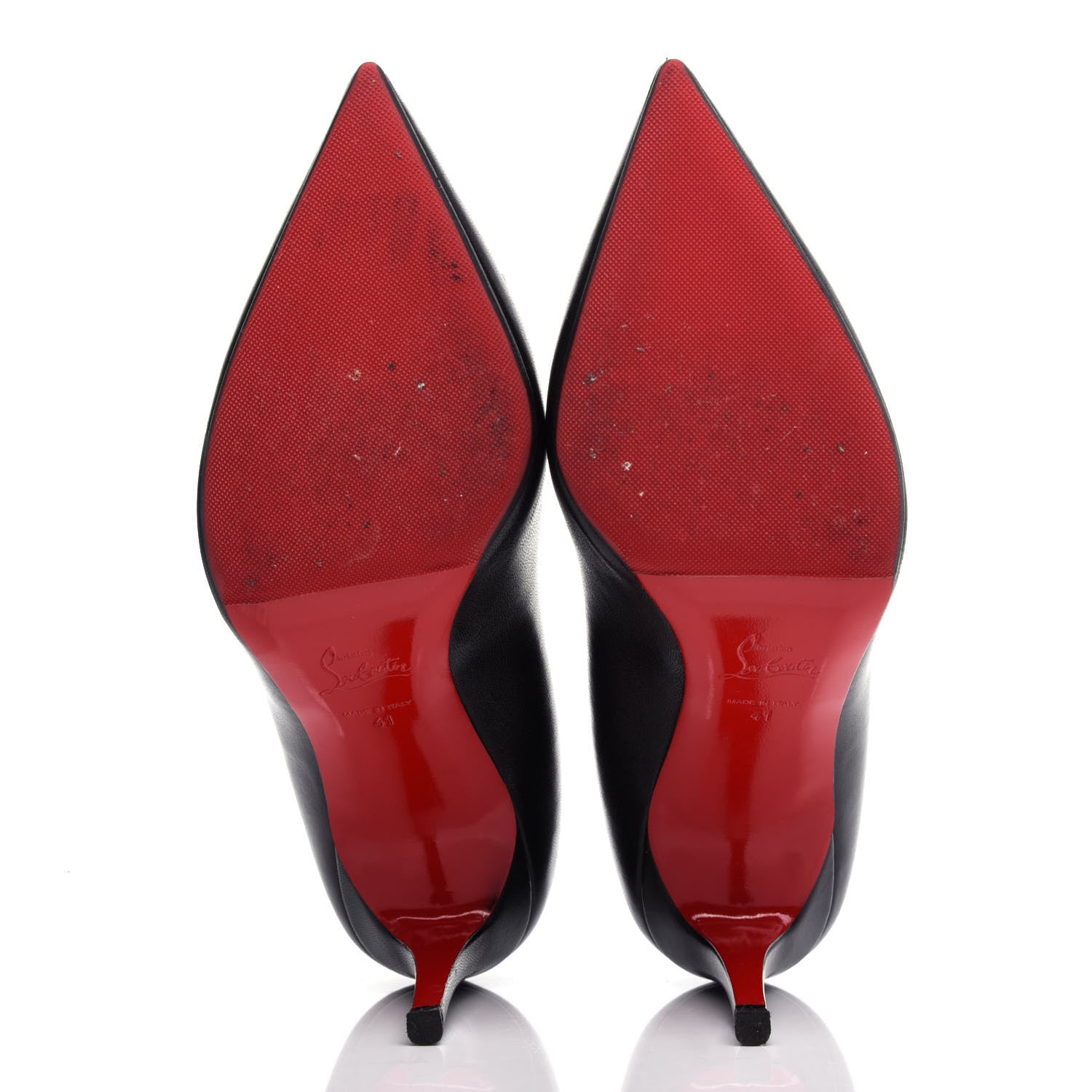 Christian Louboutin Shiny Nappa Pigalle 85 Pumps 41 Black 5 of 9