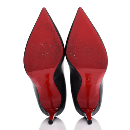 Christian Louboutin Shiny Nappa Pigalle 85 Pumps 41 Black 5 of 9