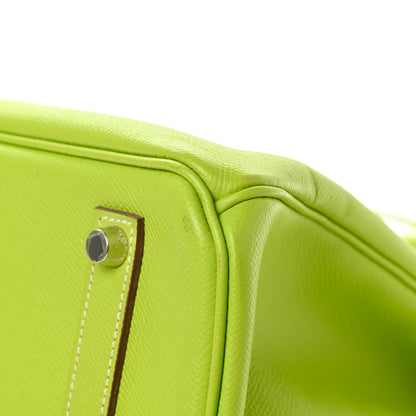 Hermes Epsom Candy Birkin 35 Kiwi Lichen 10 of 15
