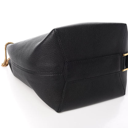 Givenchy Grained Calfskin GV Bucket Bag Black 8 of 10