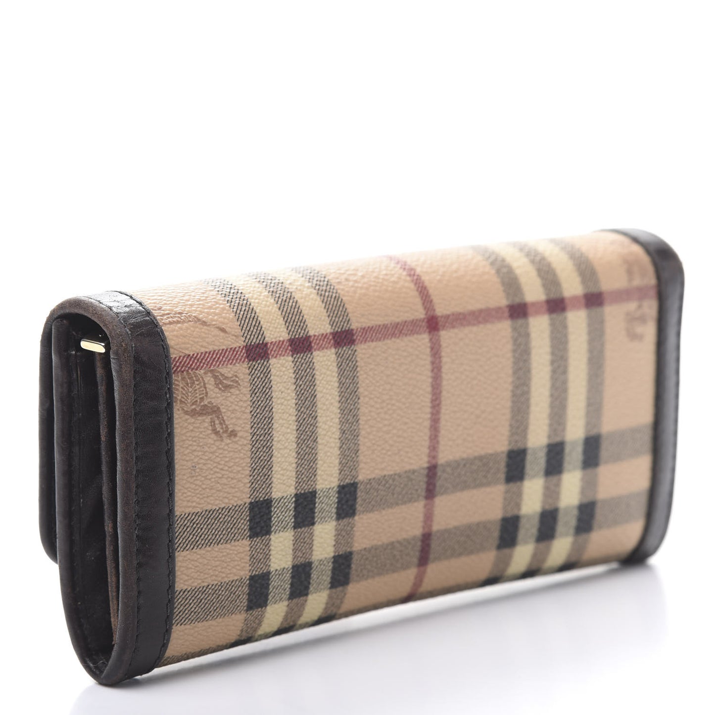 Haymarket Check Molly Continental Wallet Chocolate