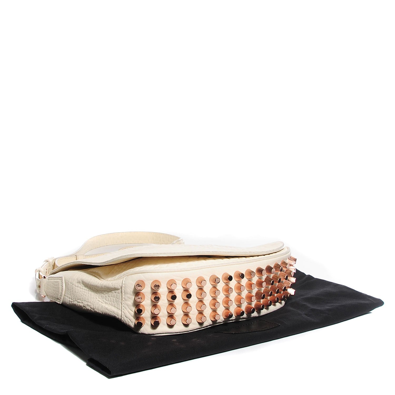 Alexander Wang Pebbled Lambskin Lia Sling Opaline Rose Gold Hardware 4 of 7
