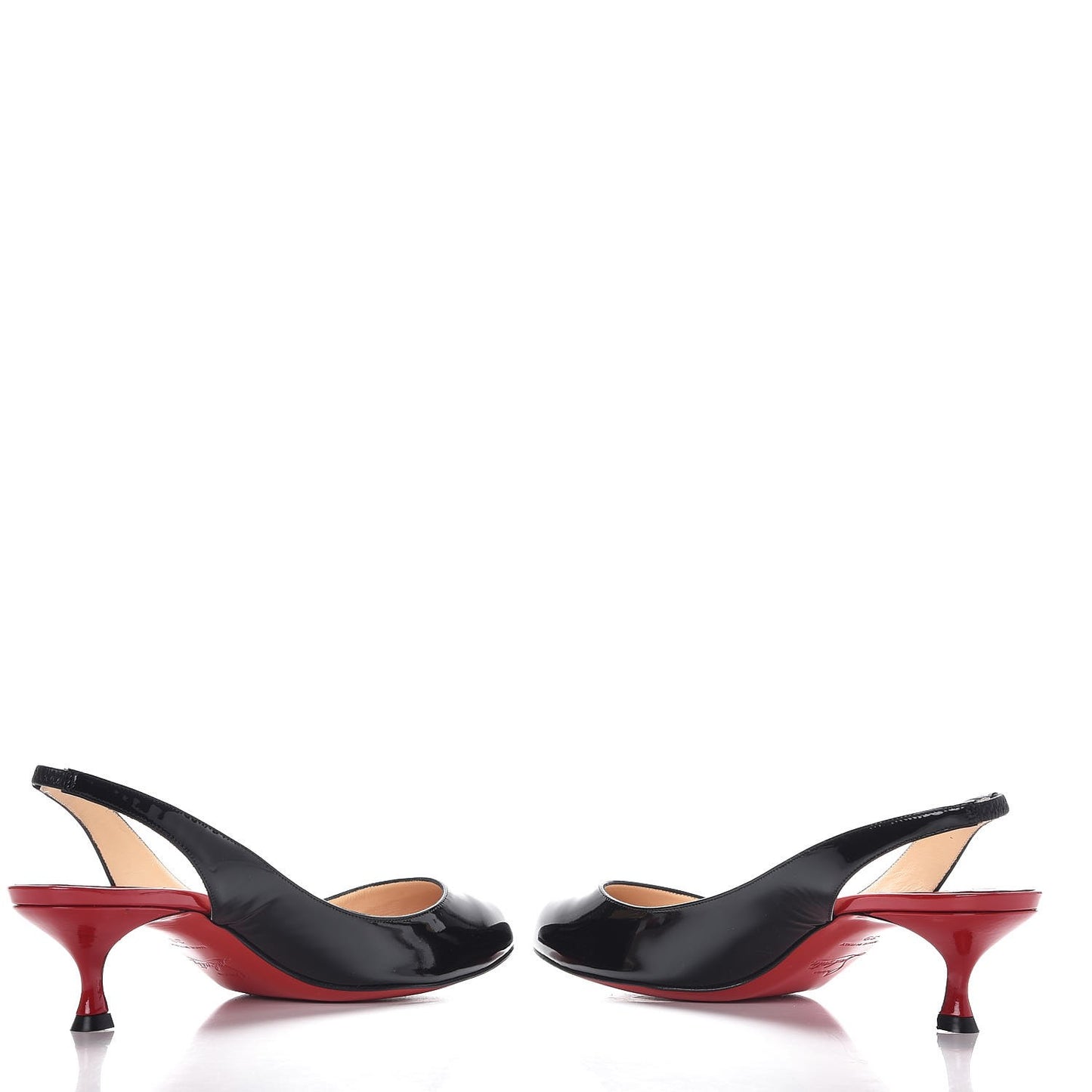 Patent Nombril 45 Pumps 39 Black Red