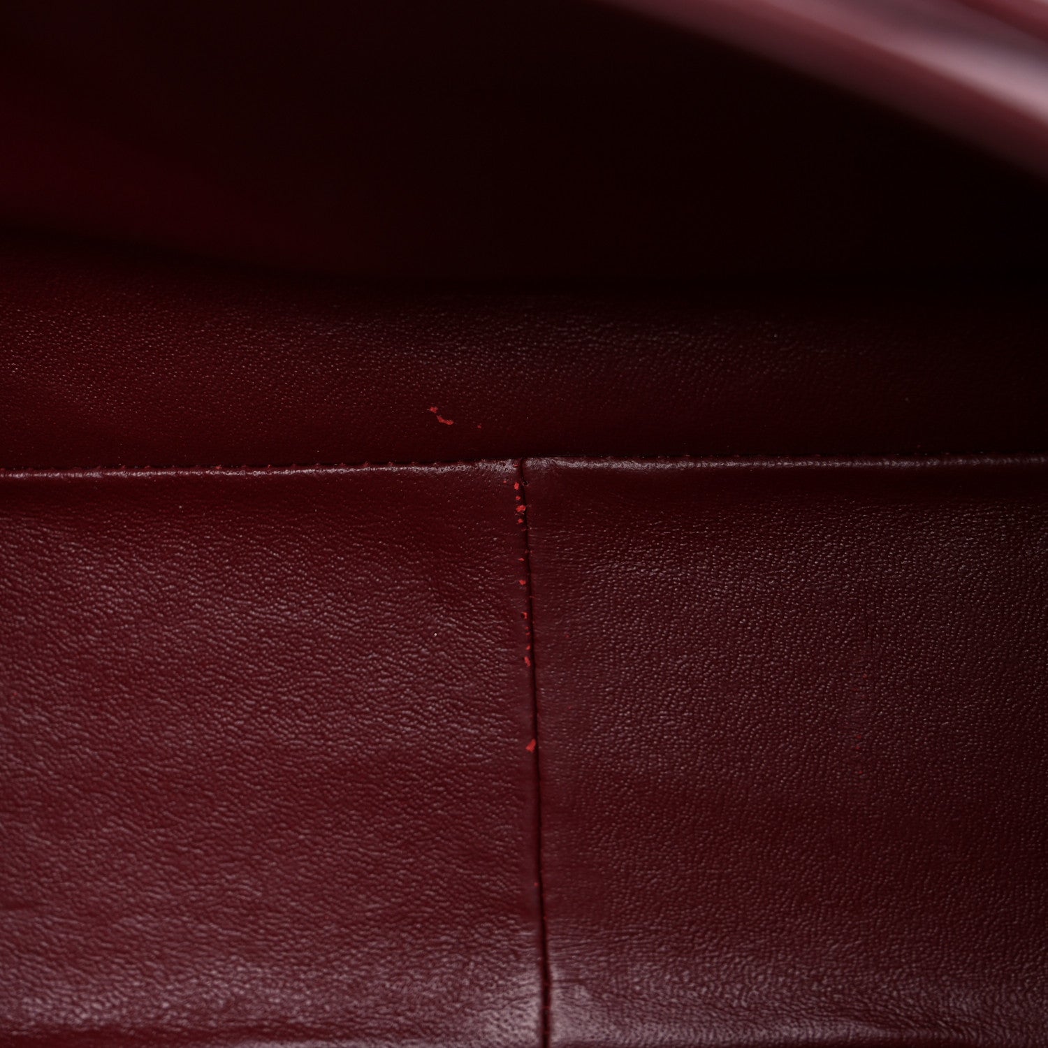 Chanel Caviar Quilted Maxi Double Flap Dark Red 12 of 16
