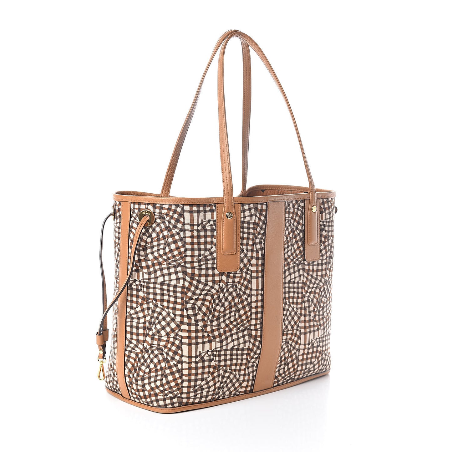 Visetos Medium Liz Reversible Shopper Tote Cognac